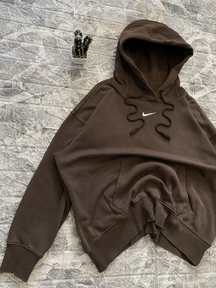 Худі NIKE centre logo oversized // Худі найк центр лого оверсайз фіт