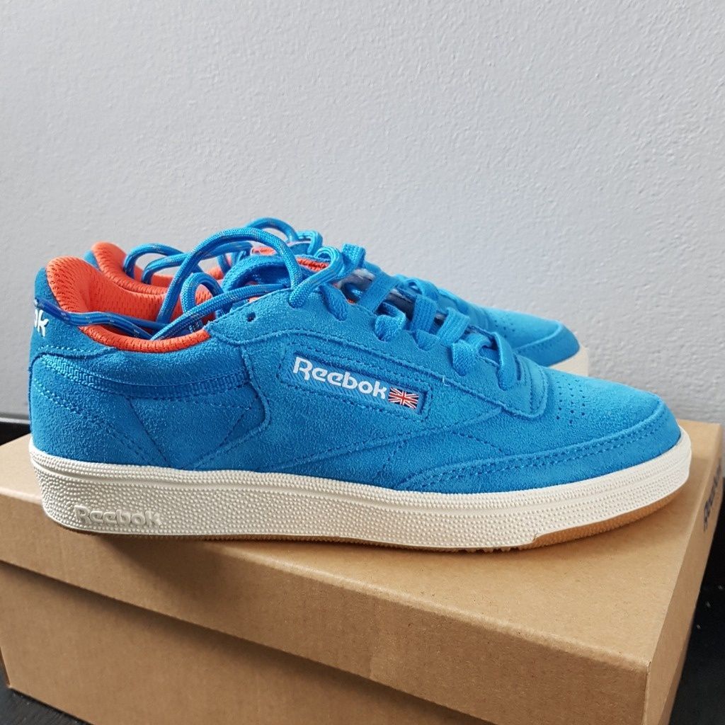 Nowe buty sportowe sneakersy chłopięce skórzane reebok 34