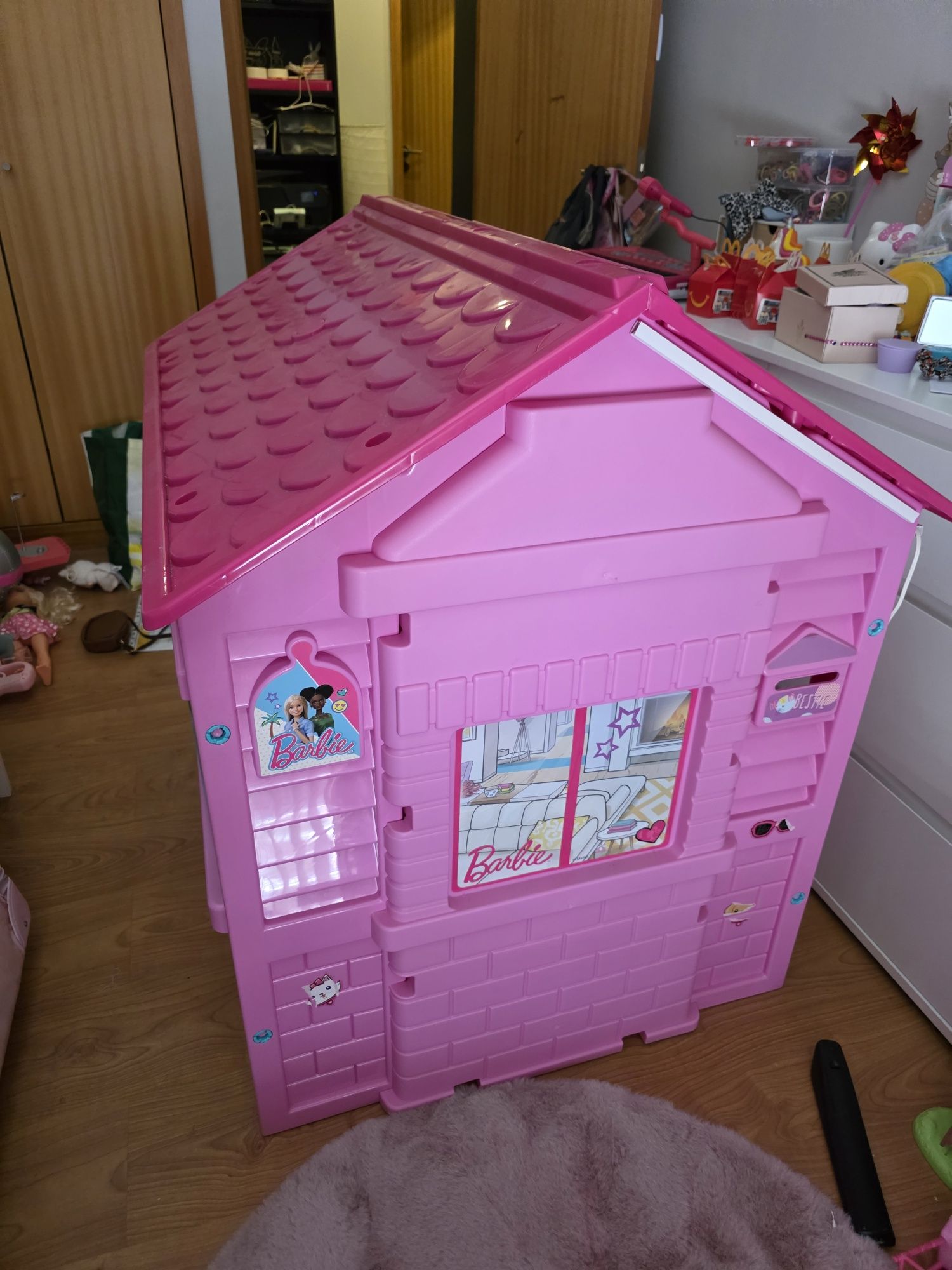 Casa jardim barbie - criança