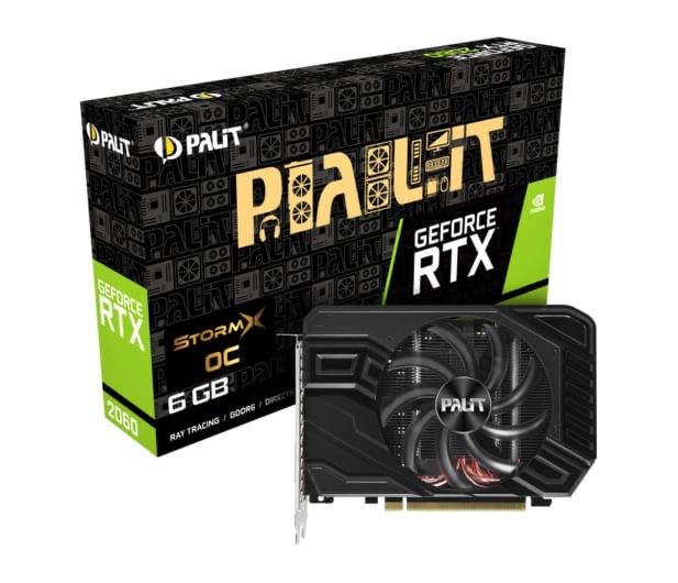 GeForce RTX 2060 6GB GDDR6 192bit 14000 MHz