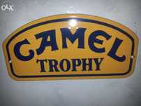 Placa Esmaltada Camel Trophy