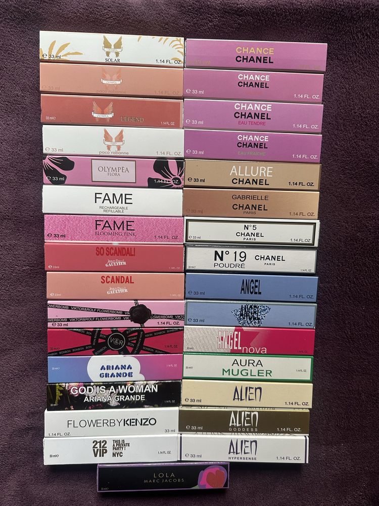 Perfumy/Perfumetki 33ml Damskie