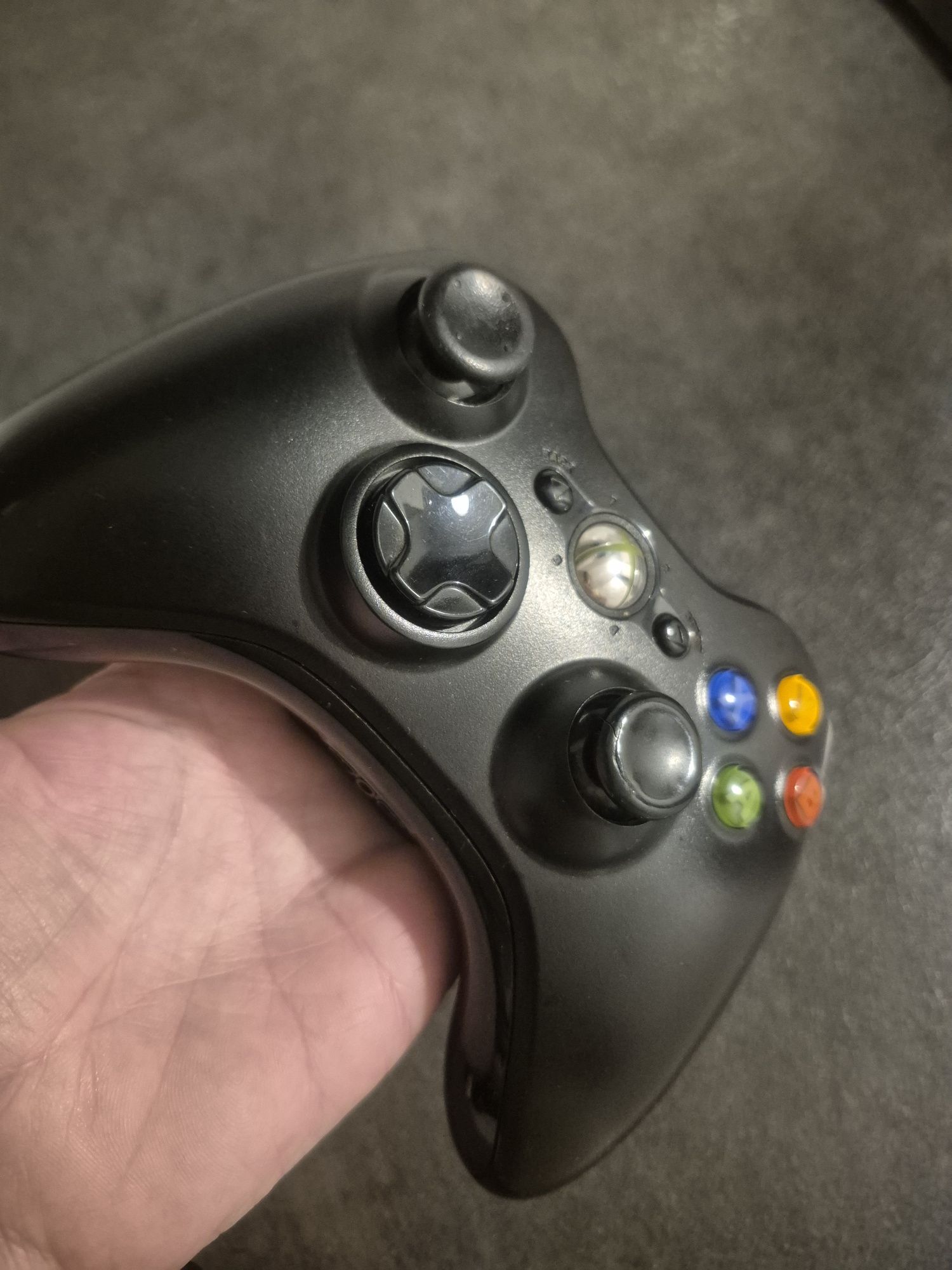 Pad Xbox 360 czarny oryginalny