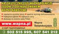 Wapno Luzem-Nawozowe Tlenkowe, Węglanowe, Magnezowe-DOFINANSOWANIE-PL*