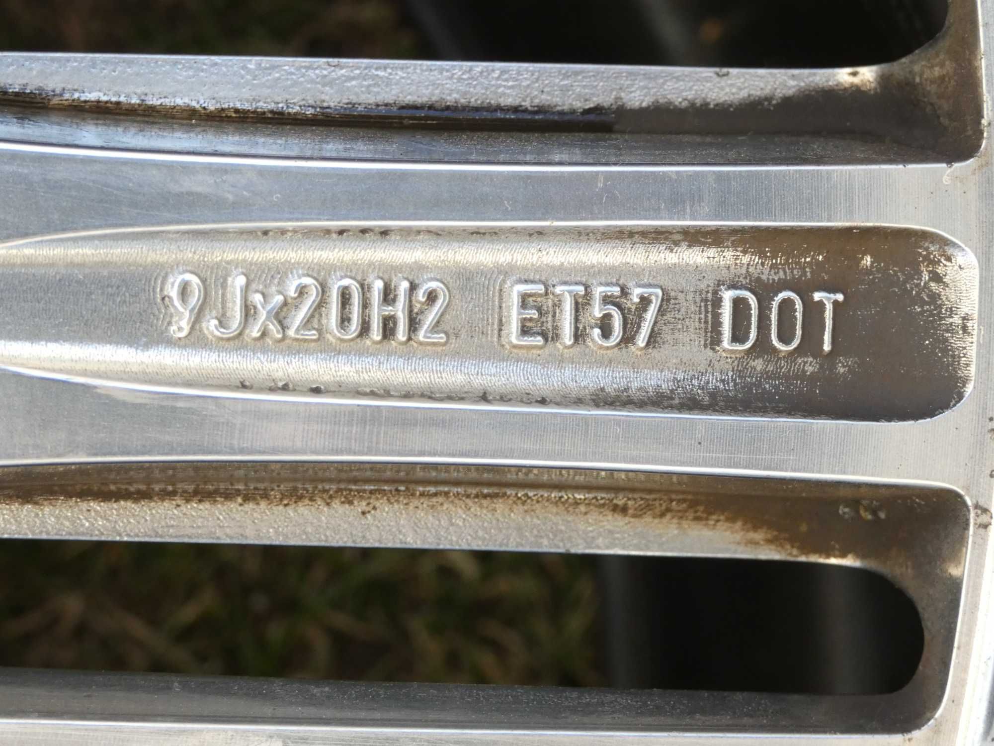 Felga aluminiowa BBS - VW oem  Tourareg 9x20 et57, chrom jak nowa