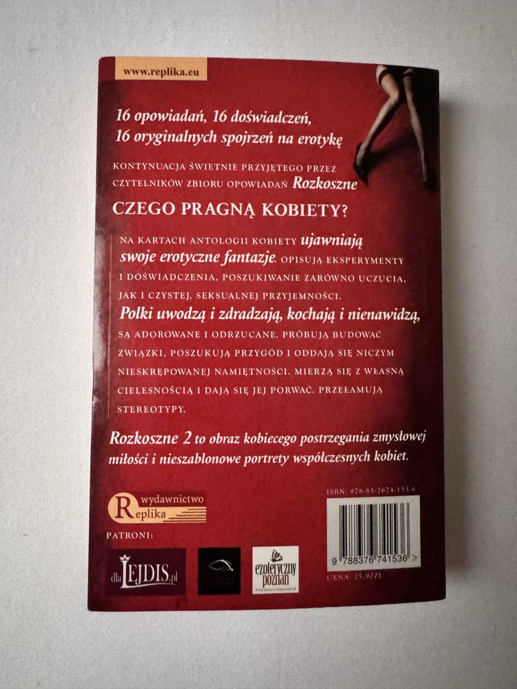 Rozkoszne 2. Antologia kobiecych opowiadań erotycznych