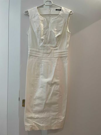 sukienka - biała