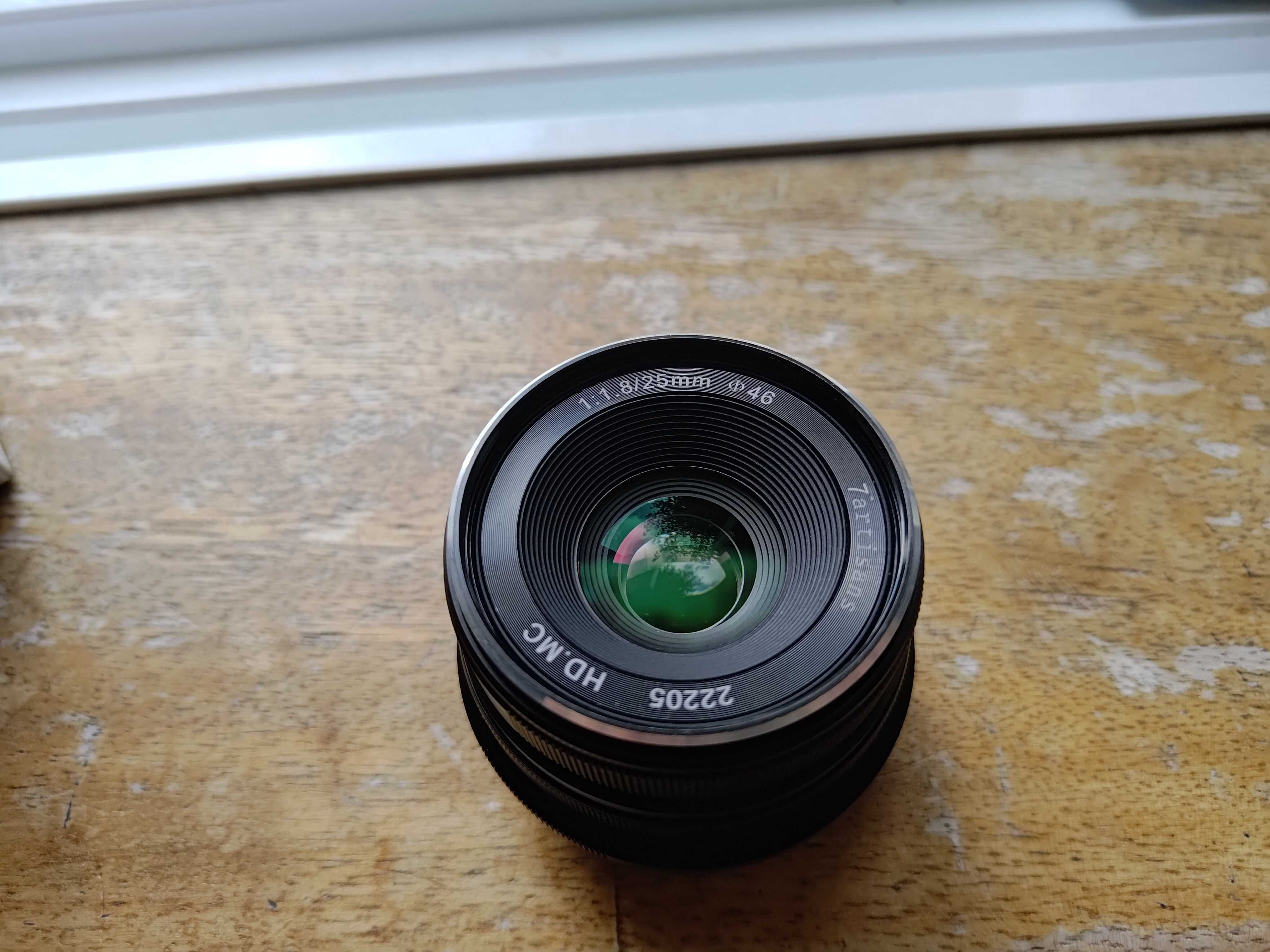 7Artisans 25mm f1.8 para Fujifilm