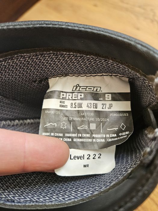 Продам турингові мотоботи Icon 1000 Prep Boot