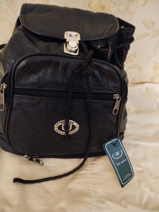 Рюкзак кожаный новый