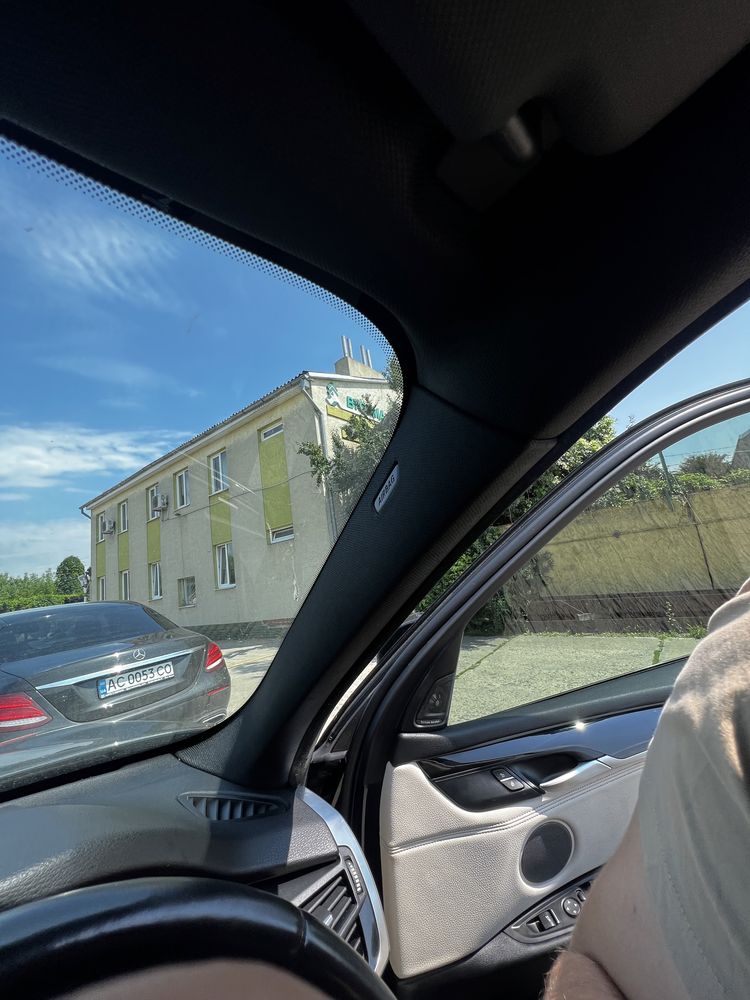 Потолок чорний BMW X5 F15 стеля під панораму БМВ Х5 Ф15