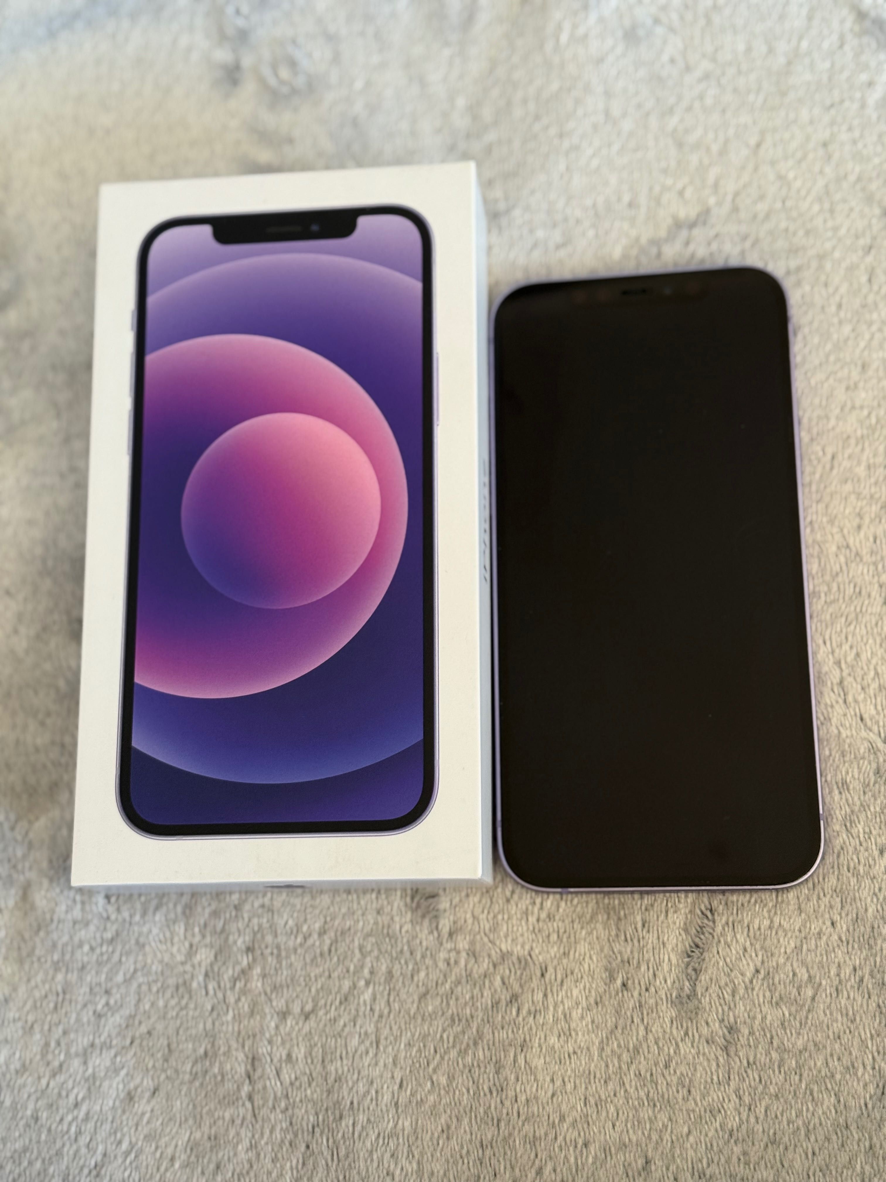 iPhone 12 fioletowy 128gb