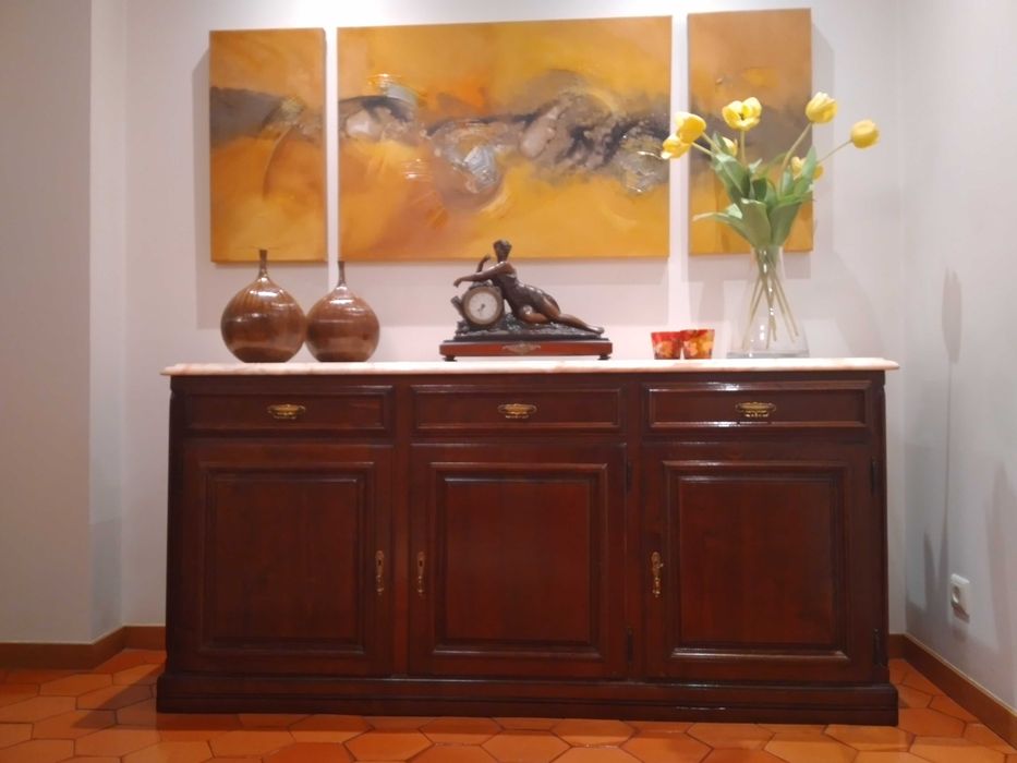 Móveis de sala jantar madeira maciça