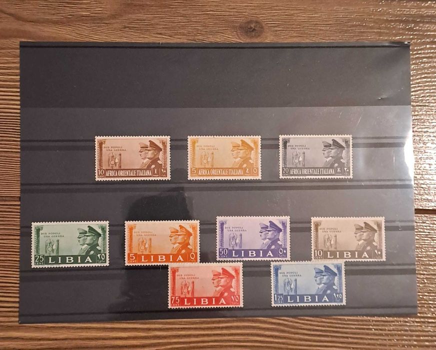 kolonie włoskie ** czyste LIBIA AFRYKA