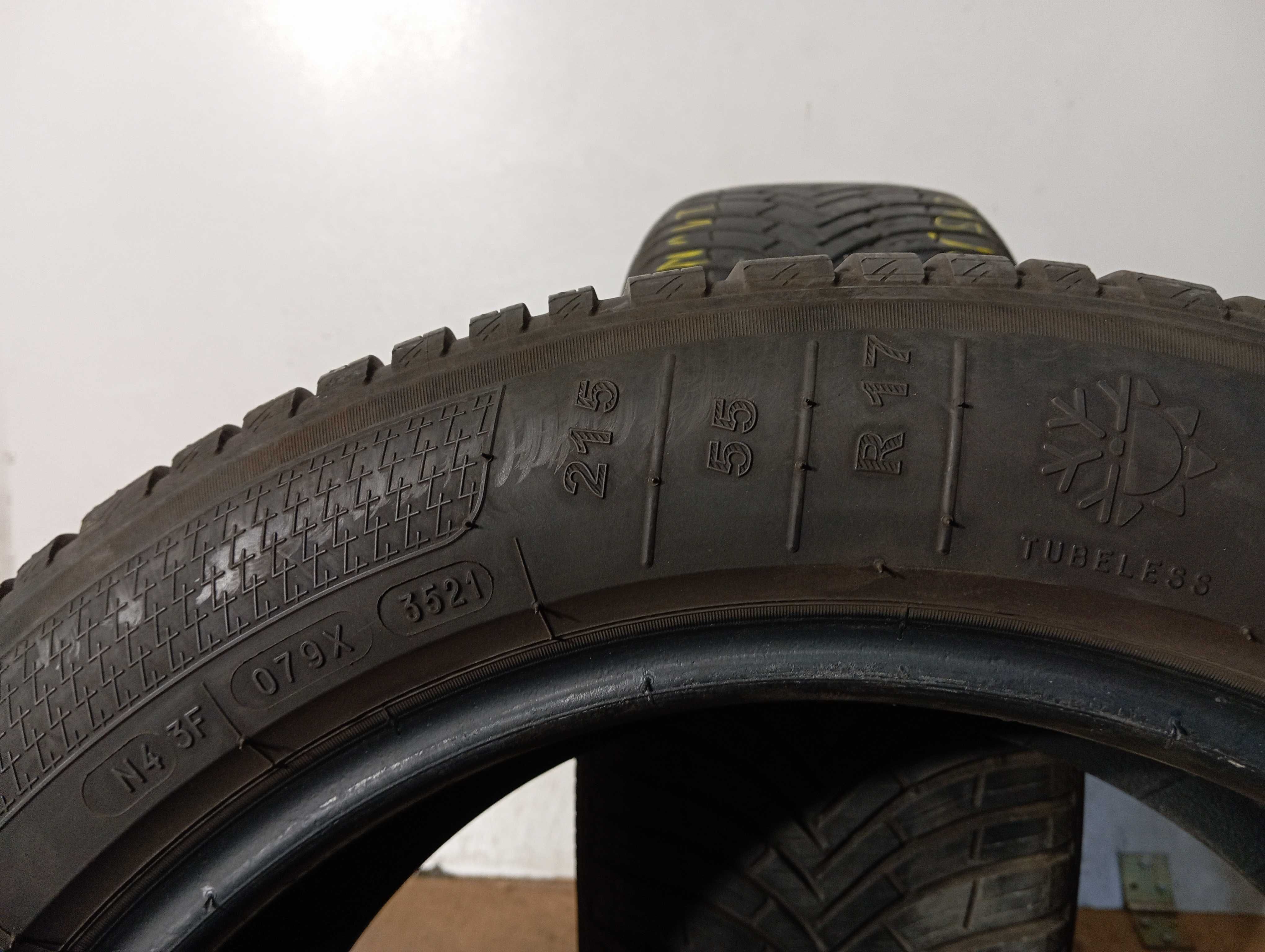 2x 215/55 R17 98V Kleber Quadraxer 2 2021r 6,2mm