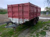 Przyczepa rolnicza 3 osiowa tandem 6 13 22t Krone welger
