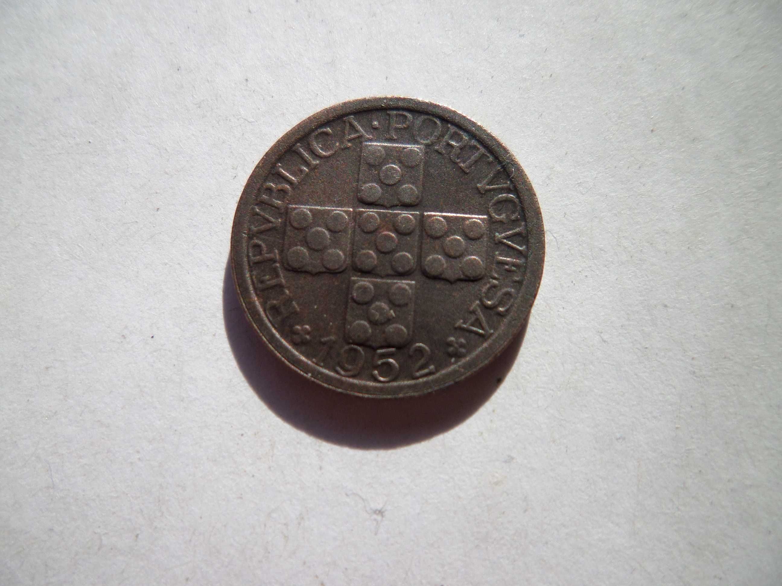 Moeda da Republica Portuguesa: X Centavos 1952