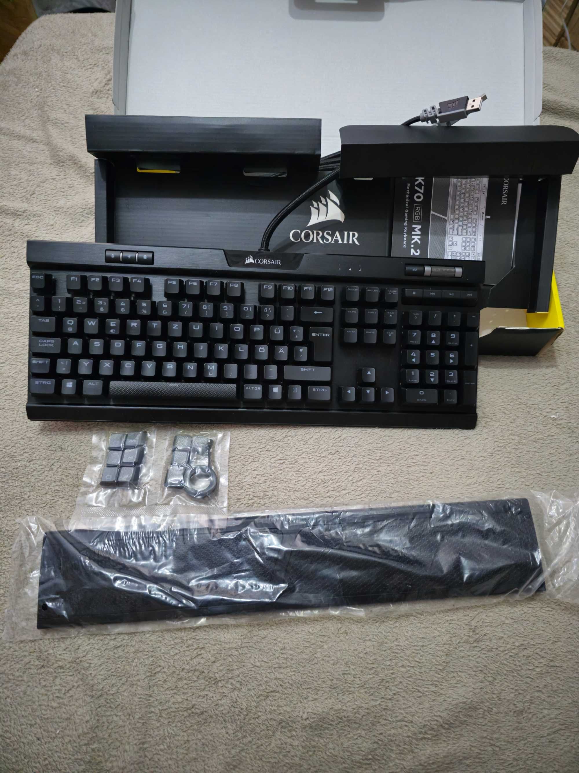 Corsair K70 mk.2 Gamingowa klawiatura rgb qwertz