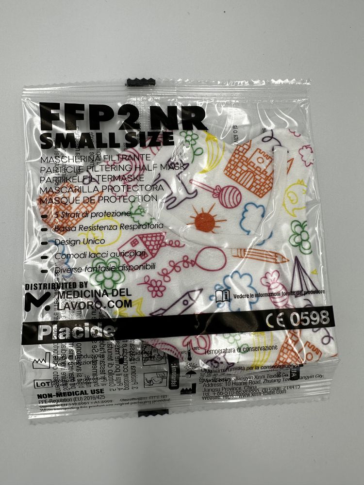 Maseczki ffp2 small size