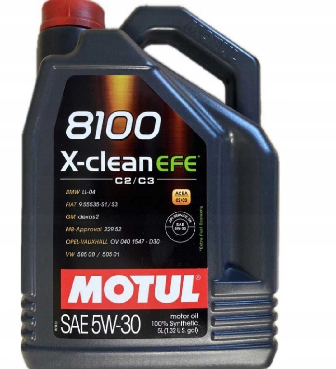 Olej silnikowy Motul 8100 X-Clean EFE 5 l 5W-30