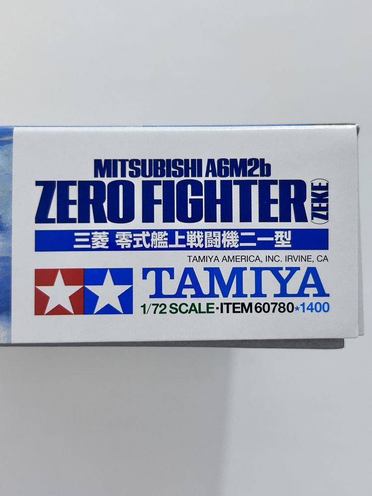 Samolot Mitsubishi A6M2b Zero Model Tamiya 60780