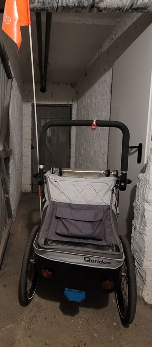 Przyczepka rowerowa Queridoo Kidgoo 1