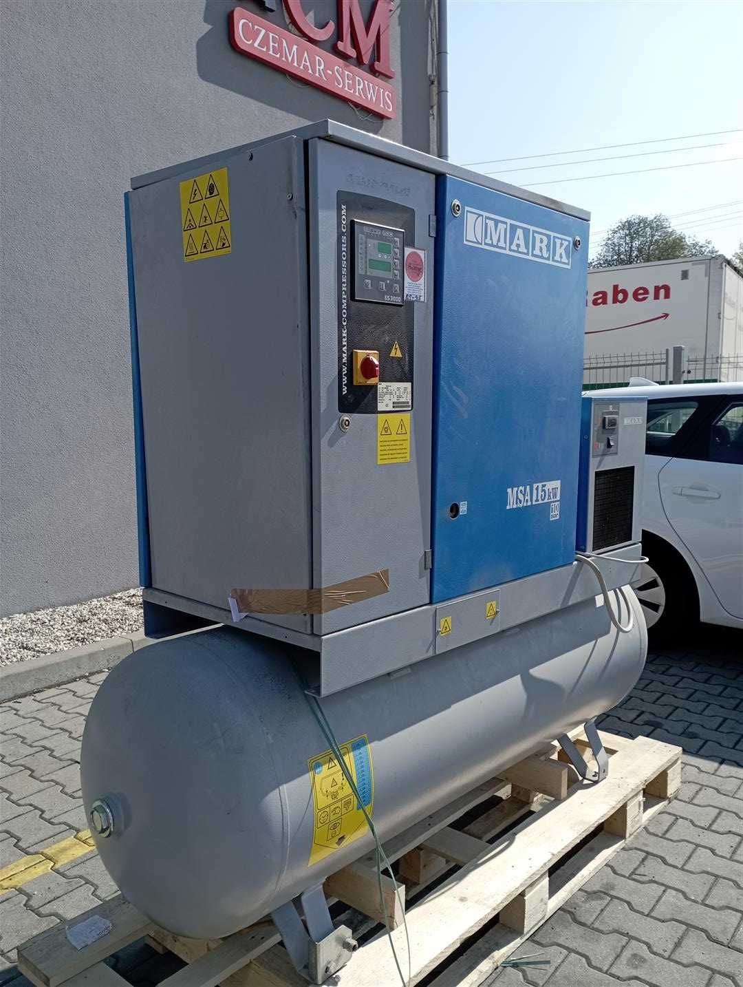 SPRAWNA!!! Sprężarka MARK MSA 15 15kW, 1.79 m³/min, 2015r, S011824