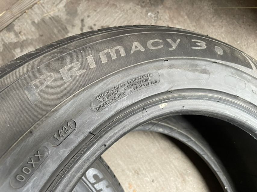 225/60 R17 Michelin Primacy 3 літо комплект гуми