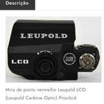 Mira de ponto vermelho leupold M-004 LCO