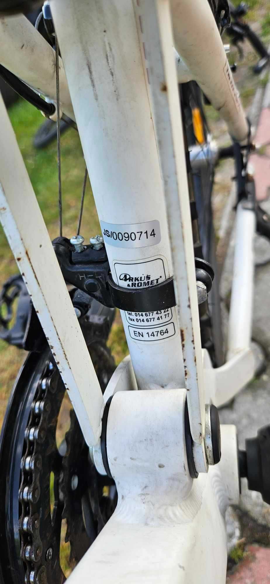 Polski GÓRAL Rower Romet Traper FS / F5 Amortyzatory Przód+Tył SHIMANO