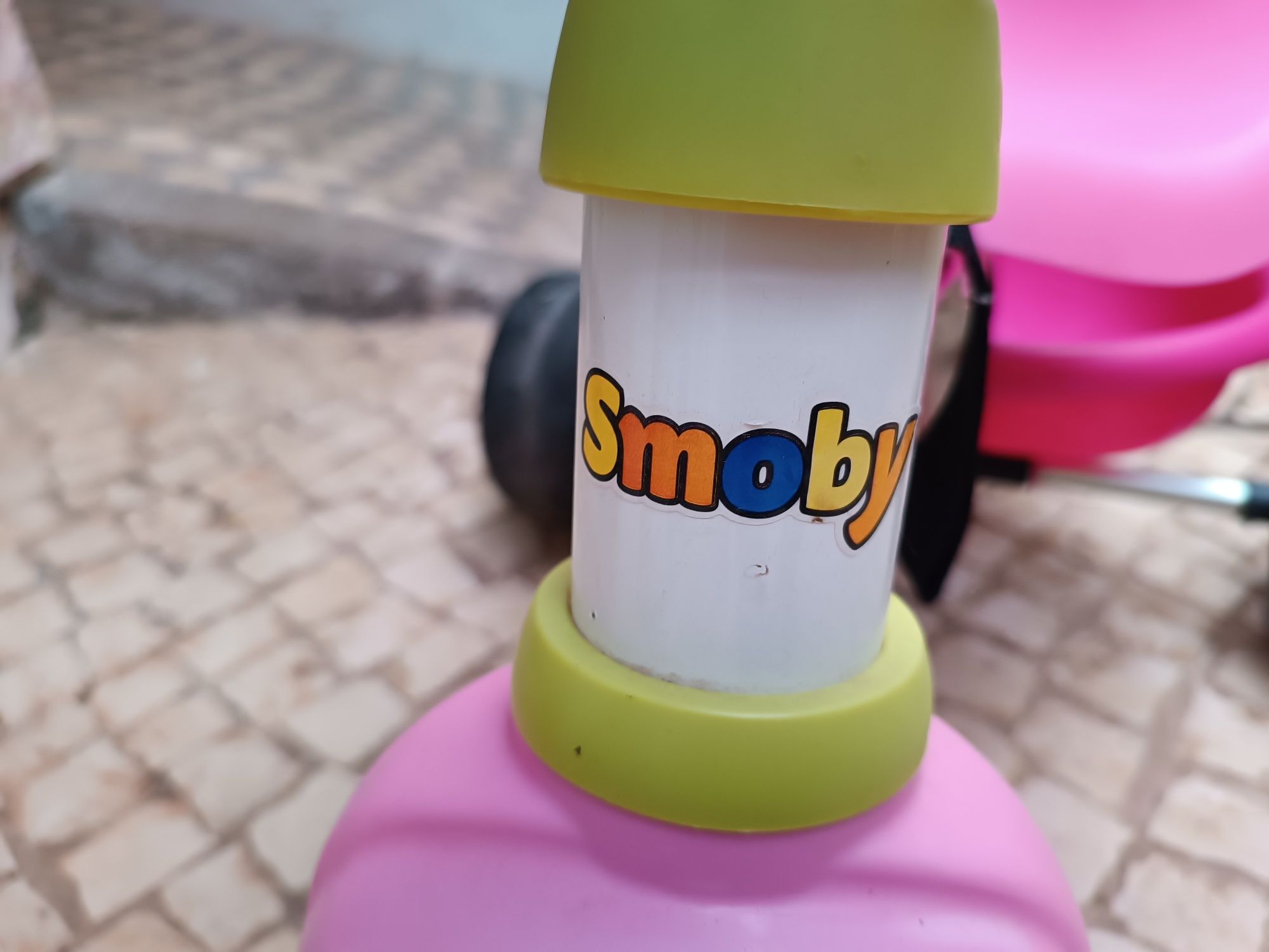 Triciclo smoby rosa