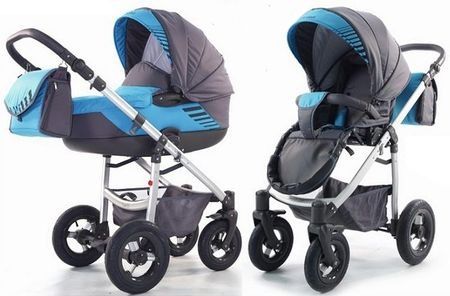 Wozek 3w1 TAKO Jumper alu pompowane koła fotelik