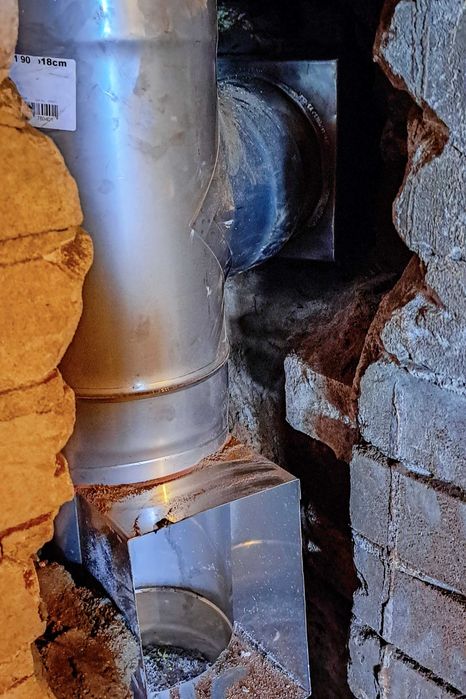 Frezowanie diamentowe kominów montaż wkładów kwasoodpornych i ceramiki