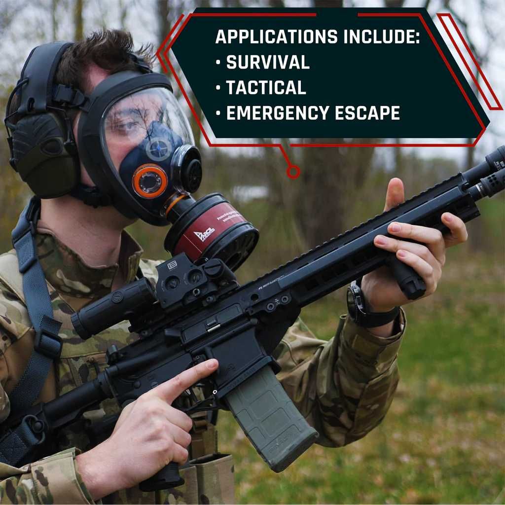 Респіратор протихімічний Parcil Safety ST-100X Full Face
