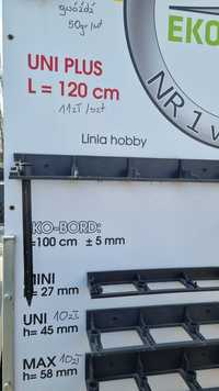 Eko-bord obrzeże trawnikowe kamien kostka 120cm