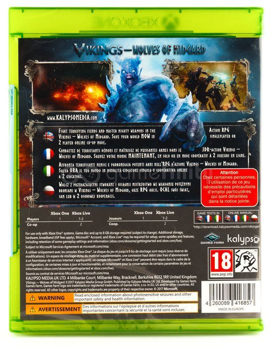 Vikings Wolves of Midgard Special Edition  (XONE) Gra nowa w folii