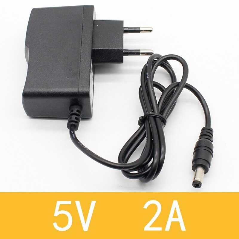 Carregador Transformador AC / DC 5V / 12V 2A c/ Ficha 5.5 x 2.5mm