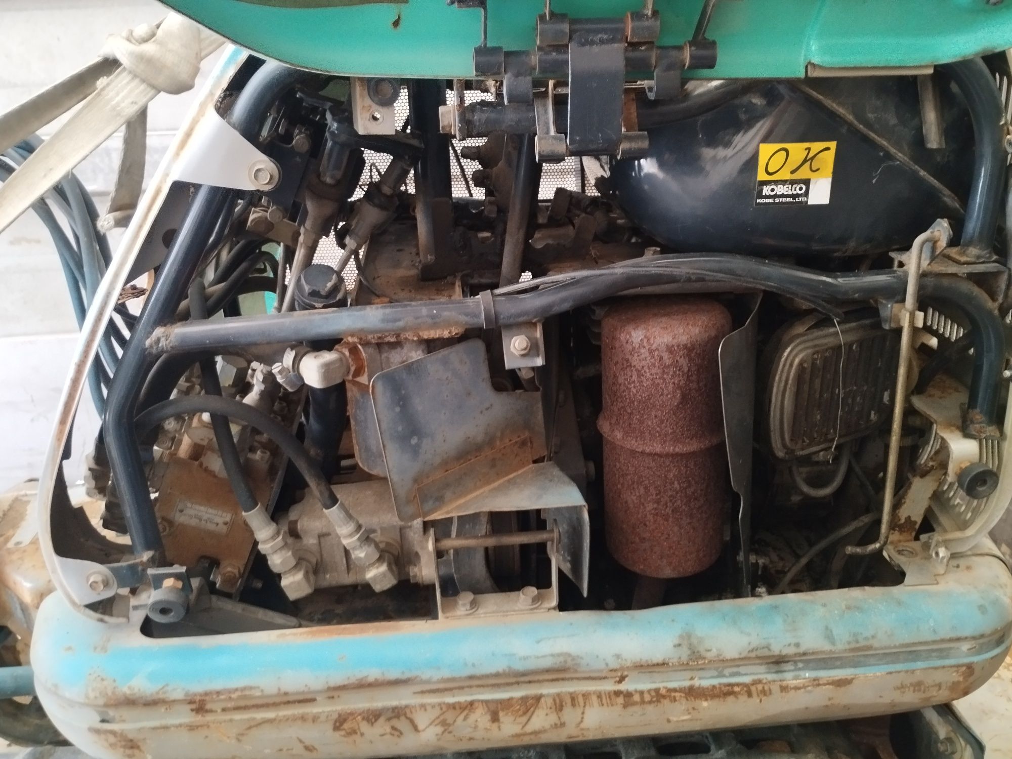 Minikoparka mikro koparka kobelco ss1