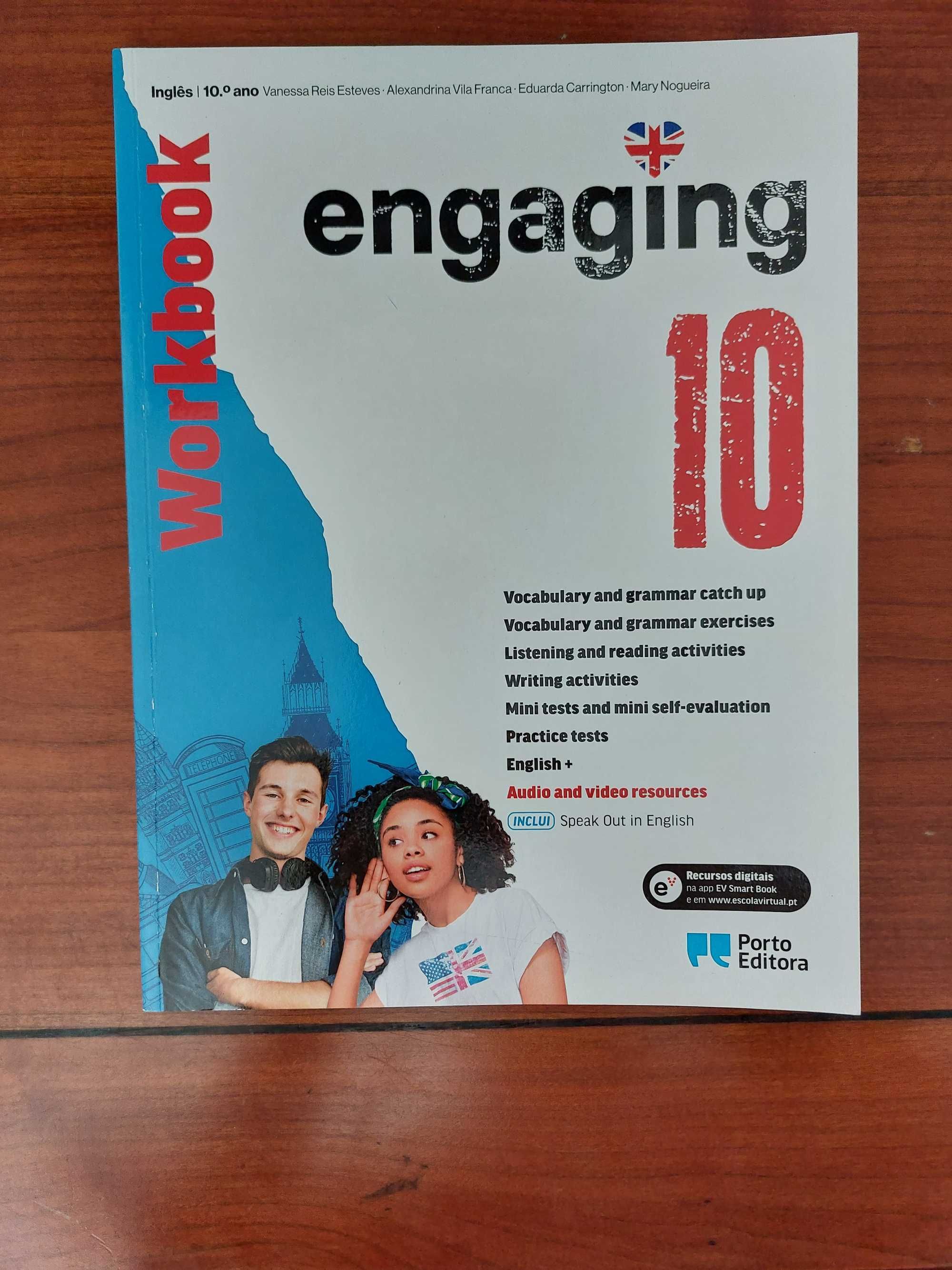 ENGAGING 10 PORTO EDITORA LIVRO DE EXERCICIOS NOVO