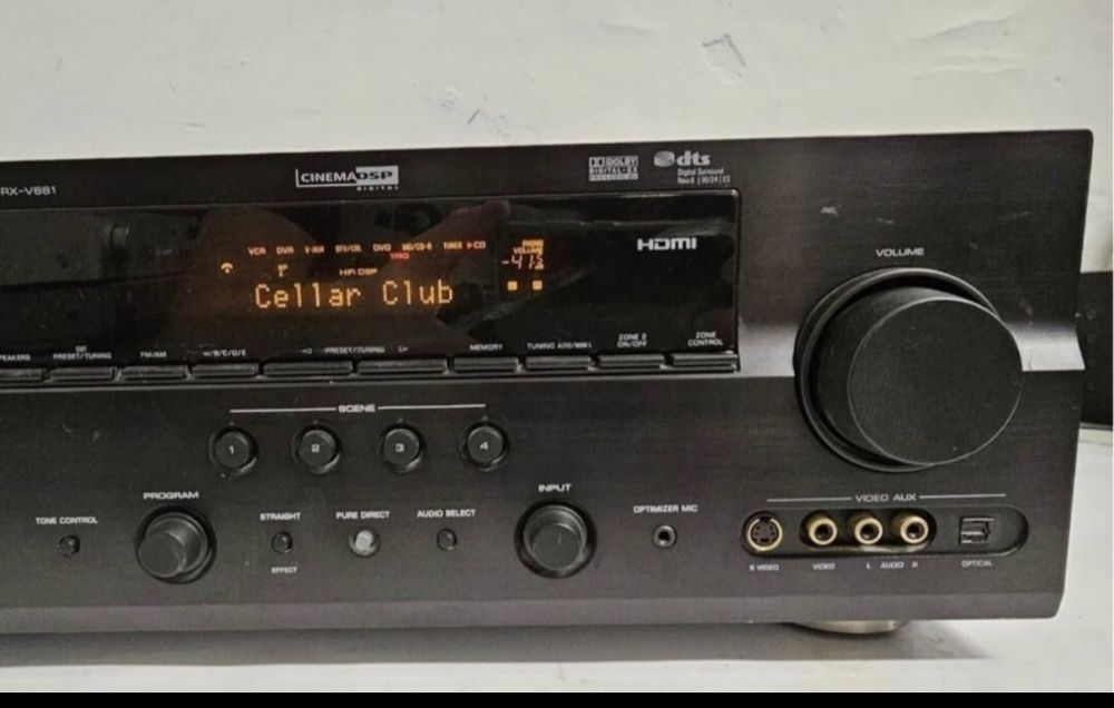 7.1 Am/Fm Amplituner Yamaha Yamaha RX-V 661. HDMI , 140 W/kana