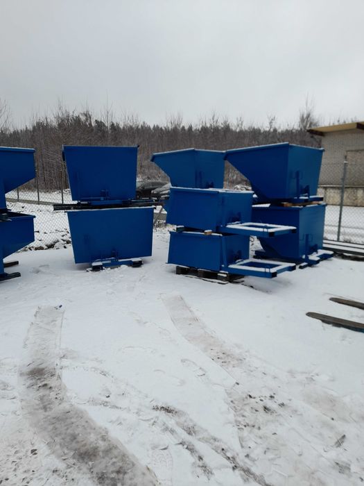 Napełniacz big bag zasyp kosz zasypowy pojemnik bufor workownica