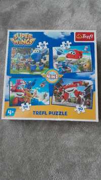 Puzzle "Super Wings" 4w1