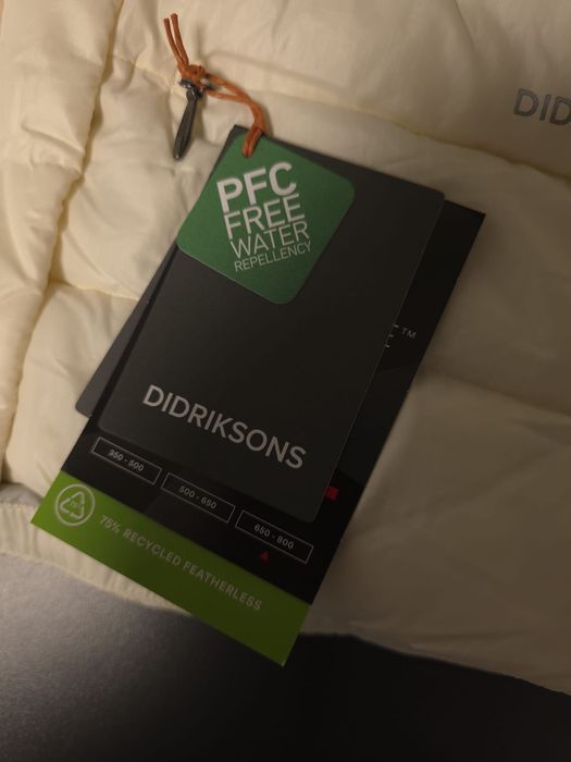 Kurtka Didriksons 3M Thinsulate kremowa ocieplana puchowa damska