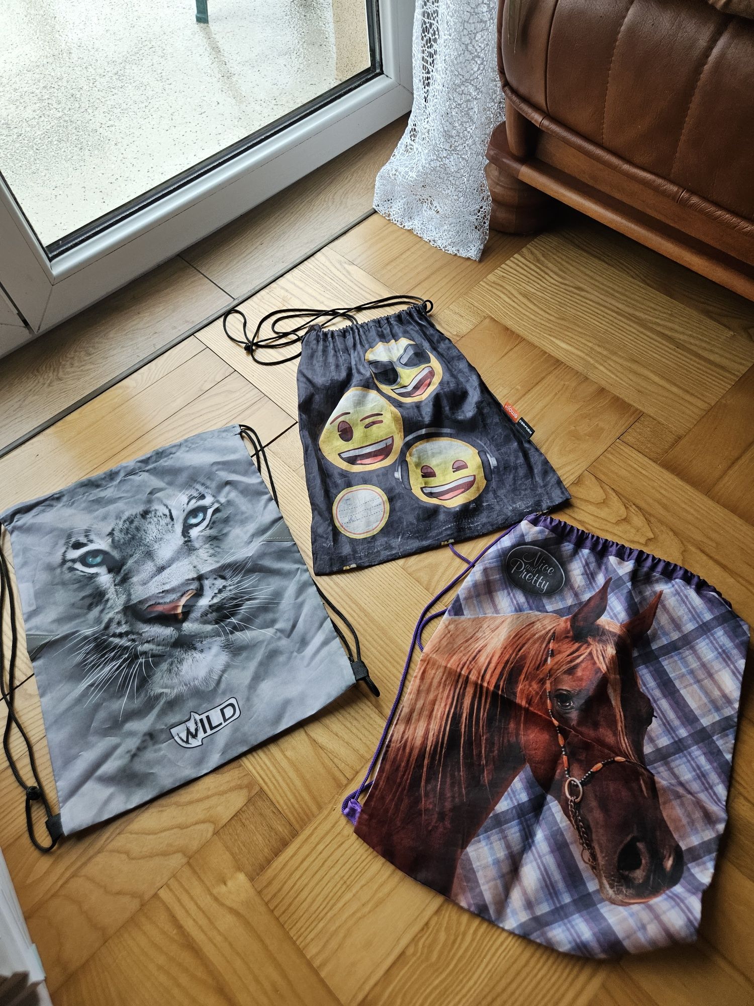 Worek szkolny na buty, strój na wf