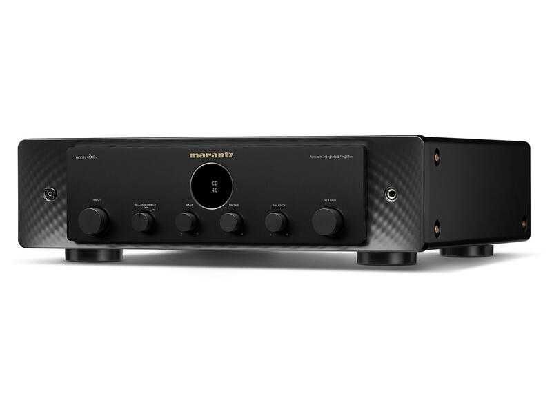 Wzmacniacz z odtwarzaczem sieciowym Marantz MODEL 60n czarny /Nowość