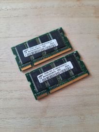 2x ram samsung DDR 512MB
