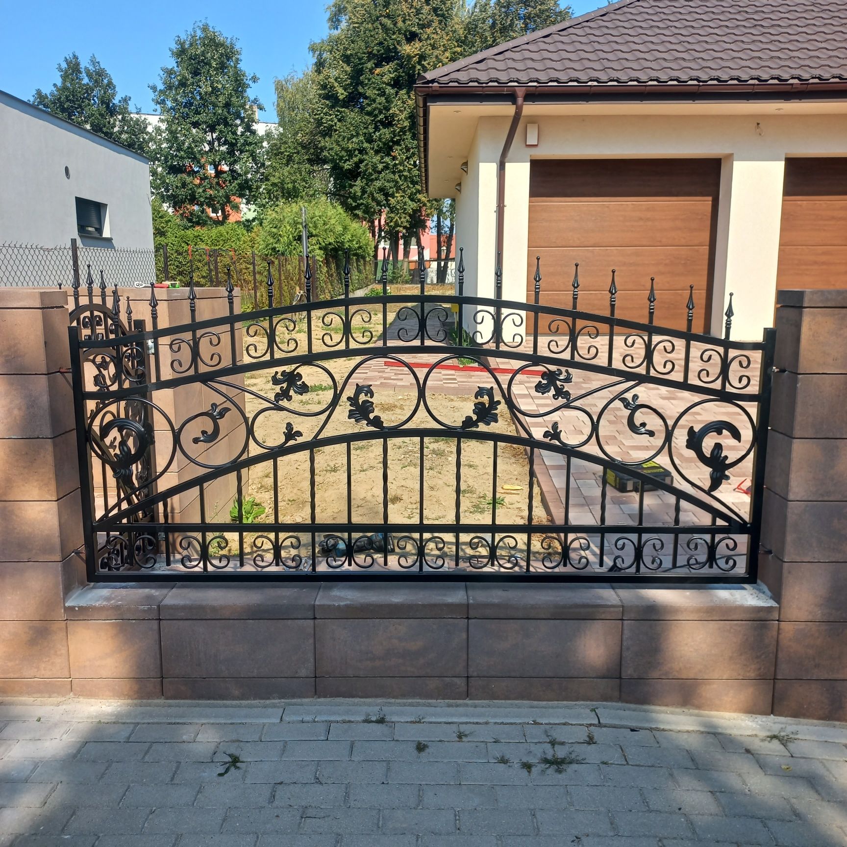 Bramy balustrady ogrodzenia