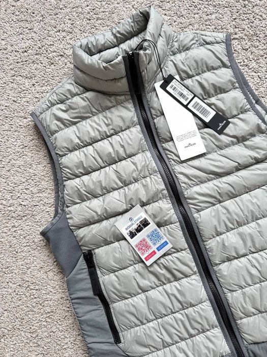 Жилет Stone Island пуховая жилетка стон