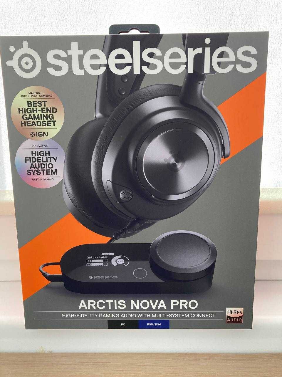 Наушники-гарнитура SteelSeries Arctis Nova Pro 61527 с Европы