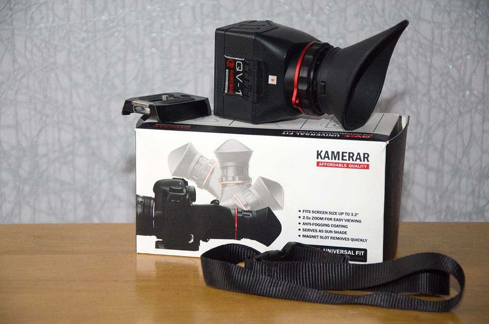 Видоискатель наглазник Kamerar QV-1 LCD Viewfinder for Blackmagic